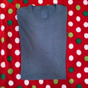 Men’s blue shirt